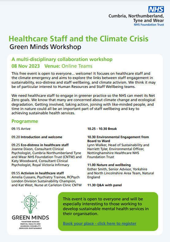 Green Minds workshop